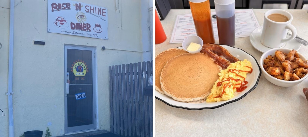 Rise N Shine Diner Menu