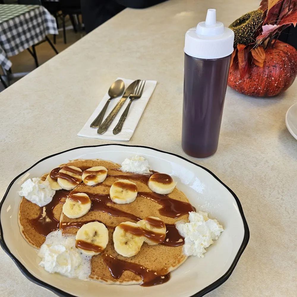 Banana Fosters Pancakes