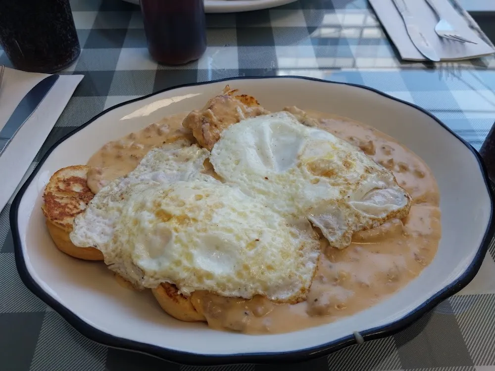 Sausage Gravy and Biscuits